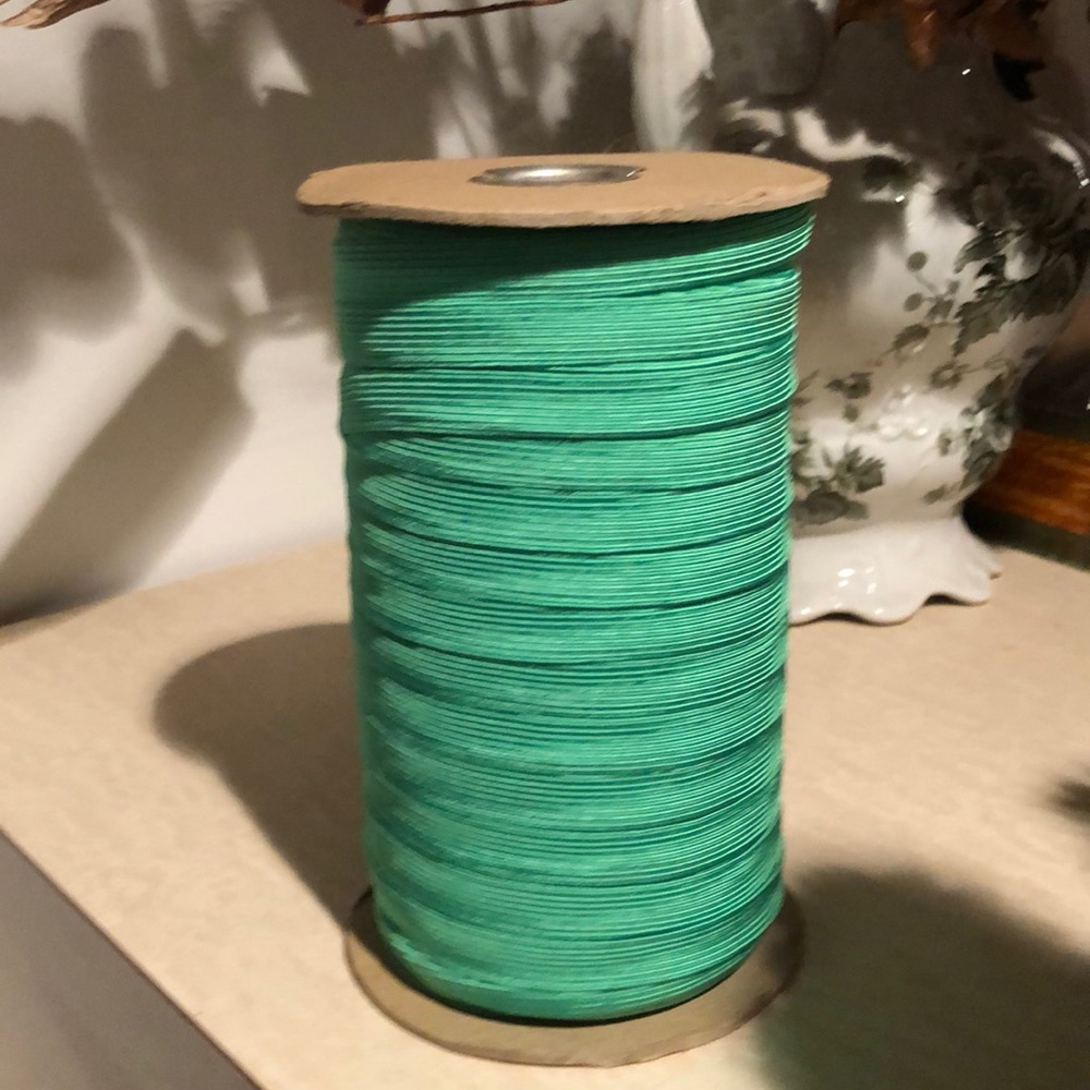 lime green 1/2” elastic NWOT